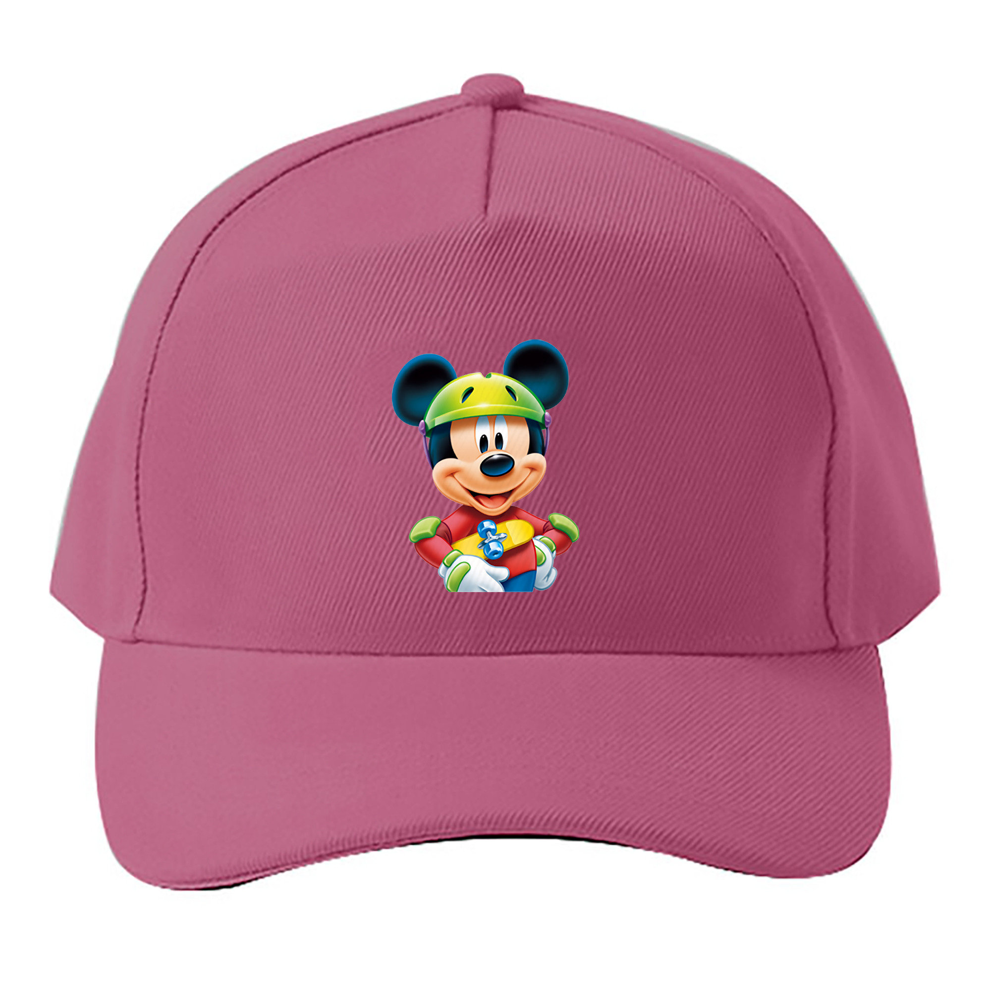 （画像用） ミッキーマウス Mickey Mouse ベースボールキャップ 綿100％ 男女兼用 帽子 スポーツ